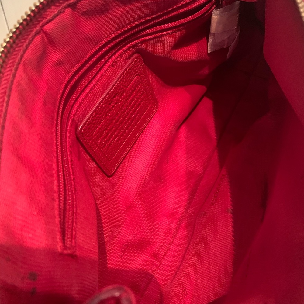 Coach crossed body or shoulder bag